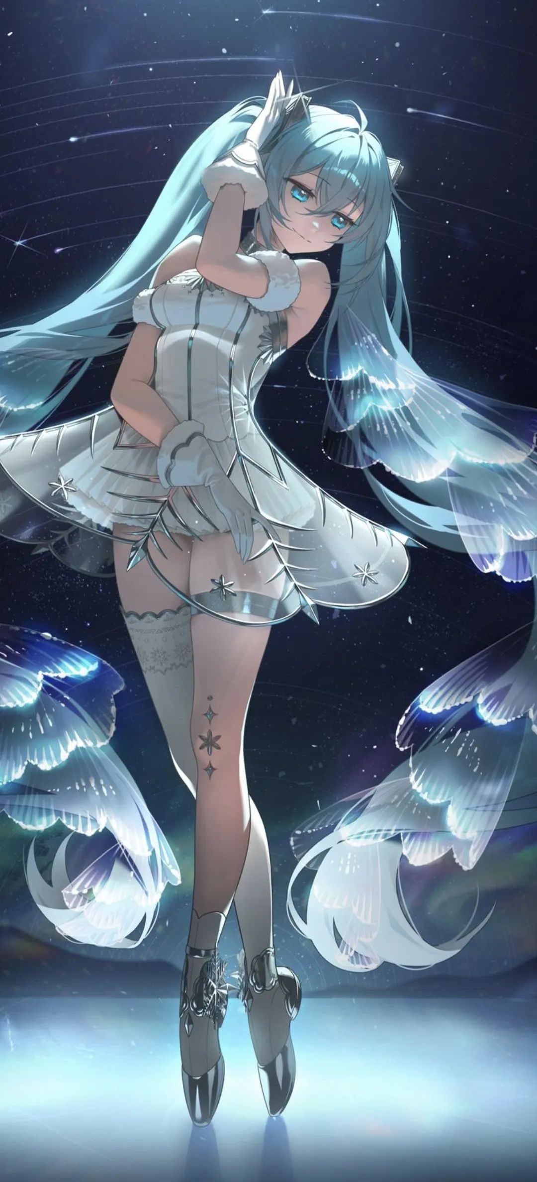 动漫壁纸 | 月光踮脚走过水面，带走你沉甸甸的叹息