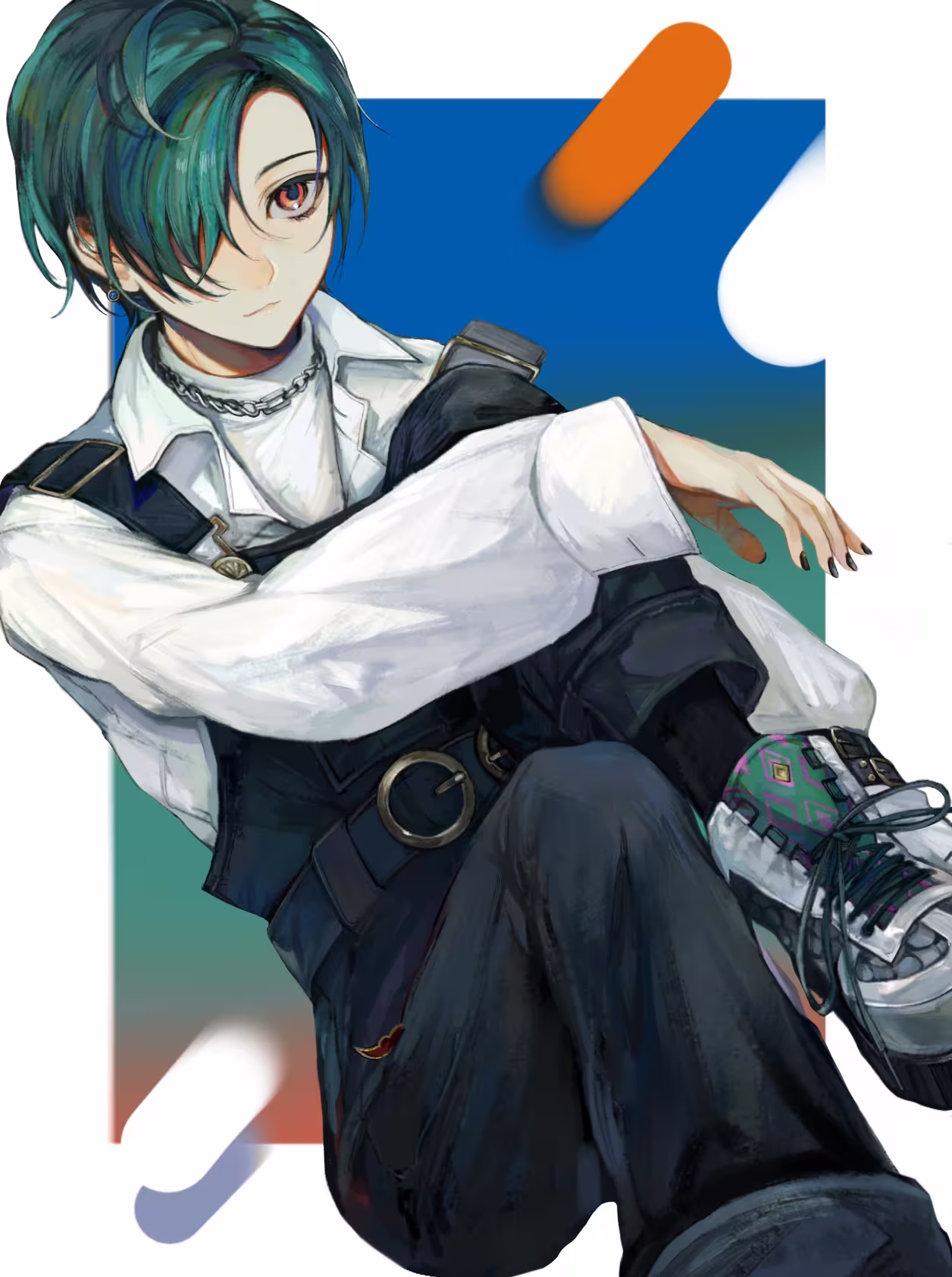 轻松可爱 – 吊带裤插画特辑