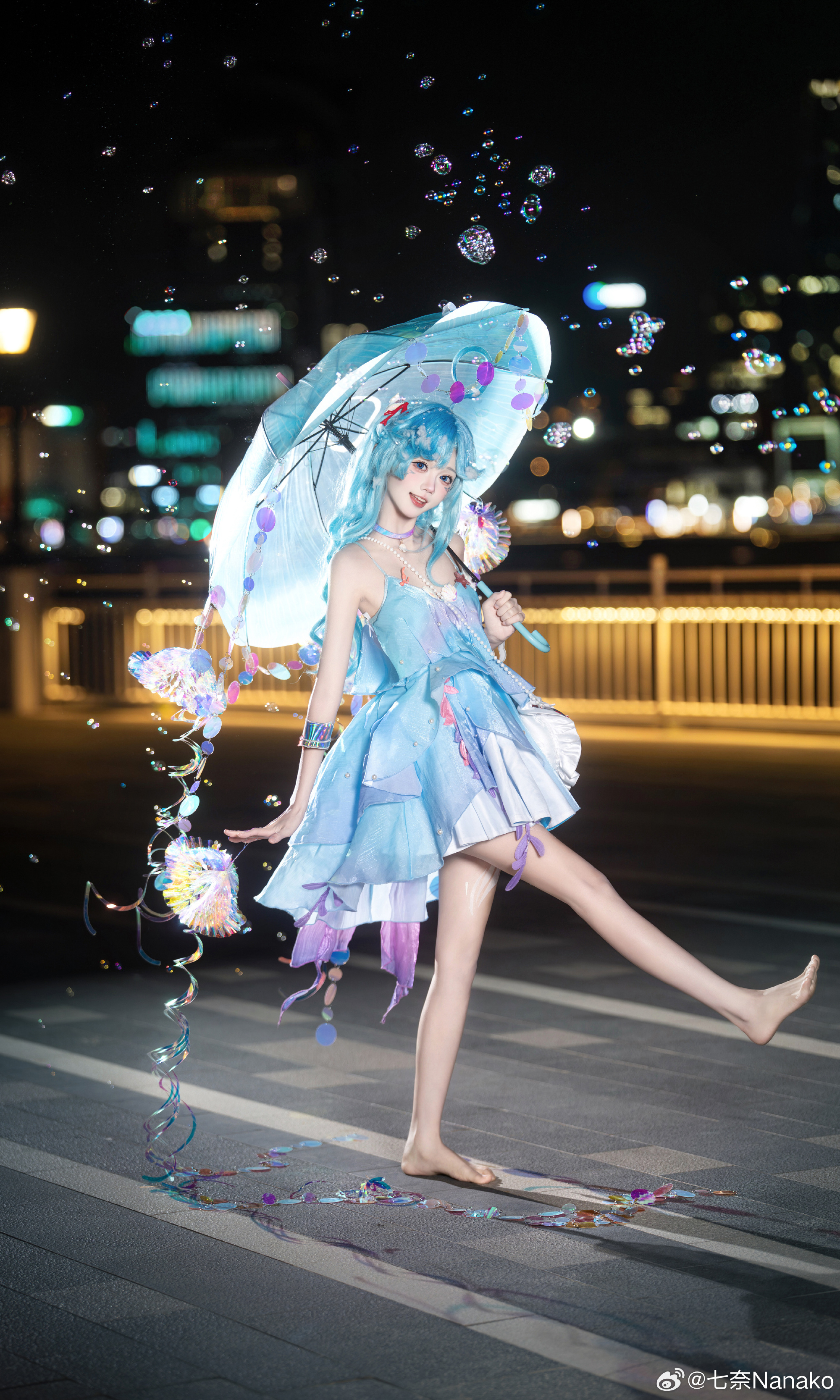 Cosplay｜王者荣耀 哇 朵朵为了打破次元壁有多拼！@聪明鯊鯊万