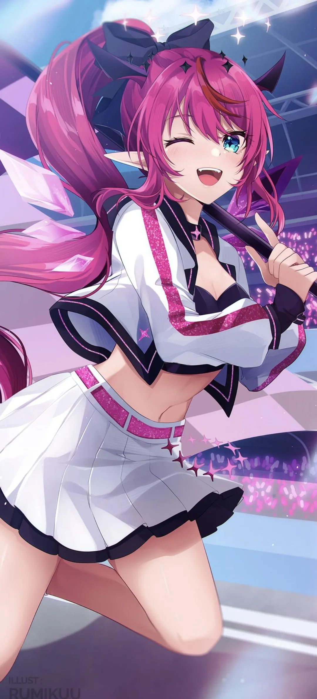 动漫壁纸 | 铅笔划在纸上，意外勾出了一朵正在绽放的小野花