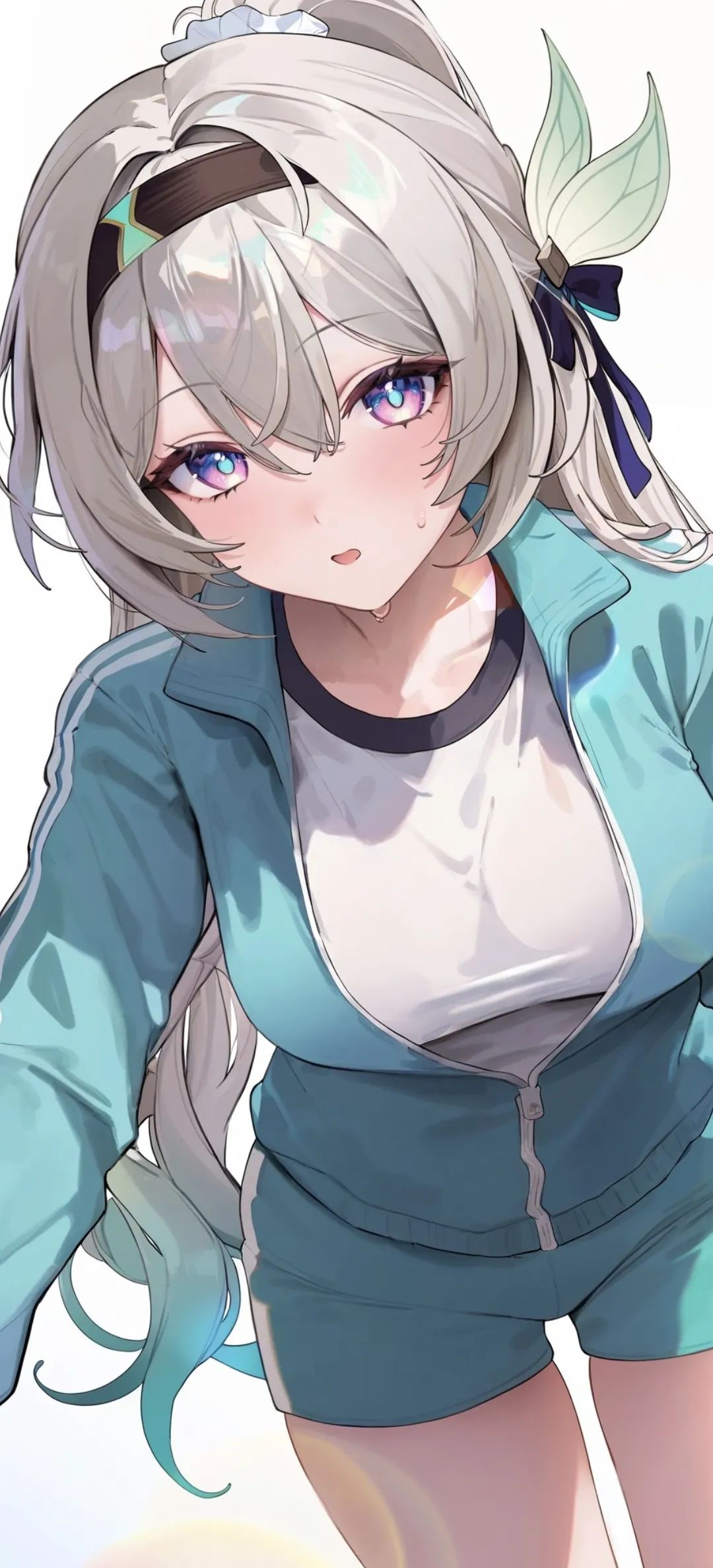 动漫壁纸 | 裂缝里长出的小蕨，正用绿意给时光补缀补丁