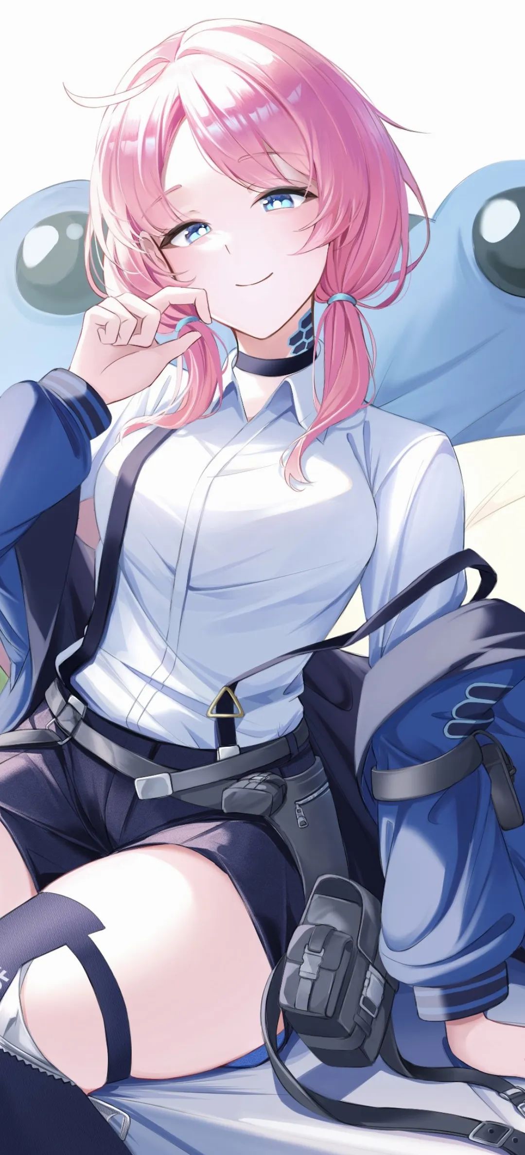 动漫壁纸 | 阳光把树叶晒成半透明的翡翠，蝉鸣在枝头沸腾