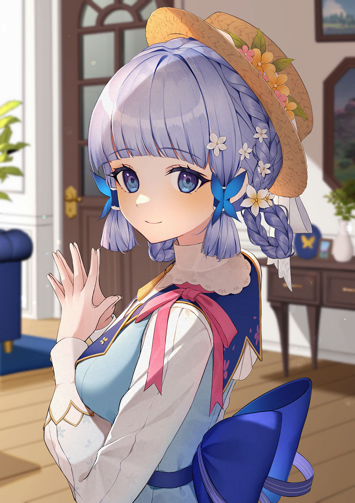 清纯可人/麻花辫女子插画特辑