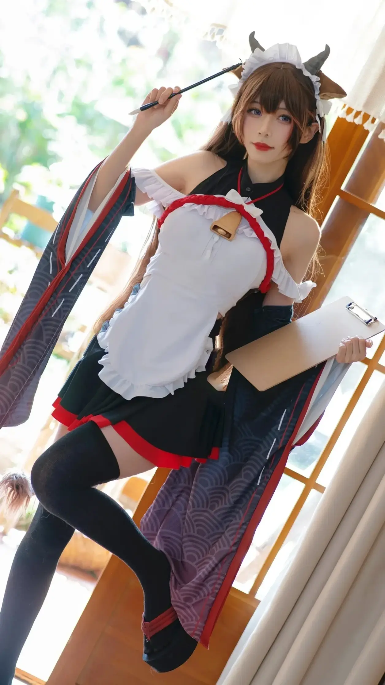 你的黑丝可爱牛牛女仆已送达~