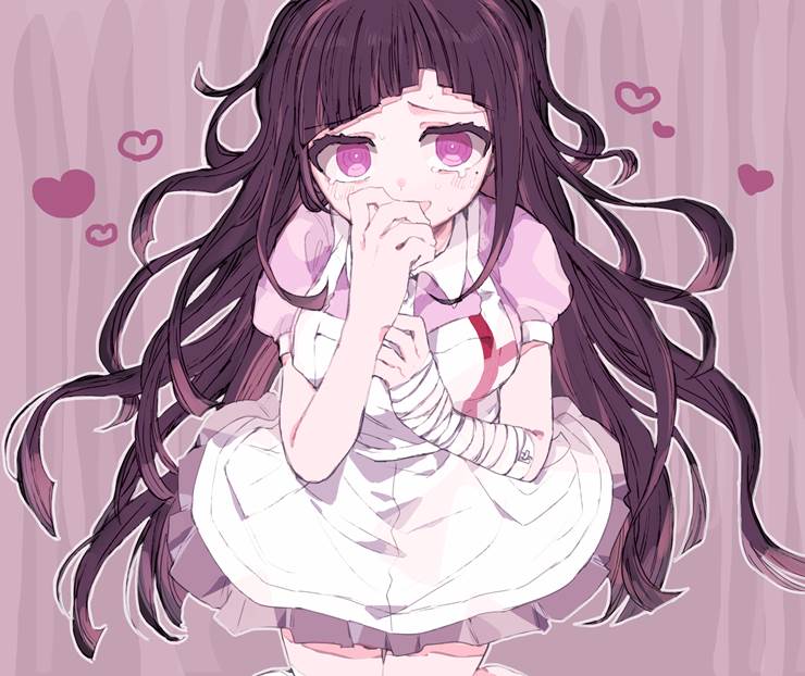 《超级弹丸论破2：再见绝望学园》罪木蜜柑P站壁纸，配音茅野爱衣