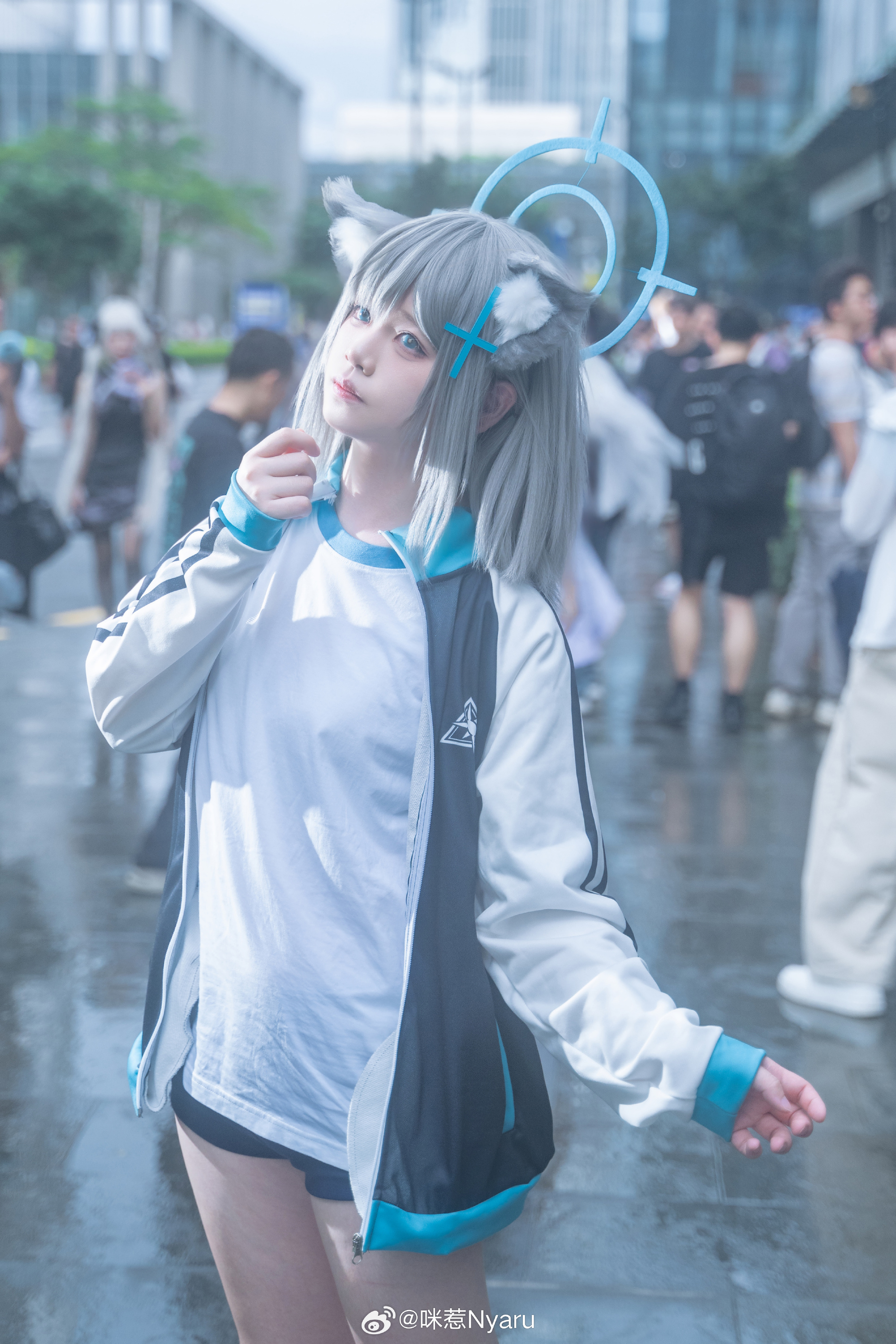 Cosplay｜蔚蓝档案 砂狼白子@咪惹Nyaru
