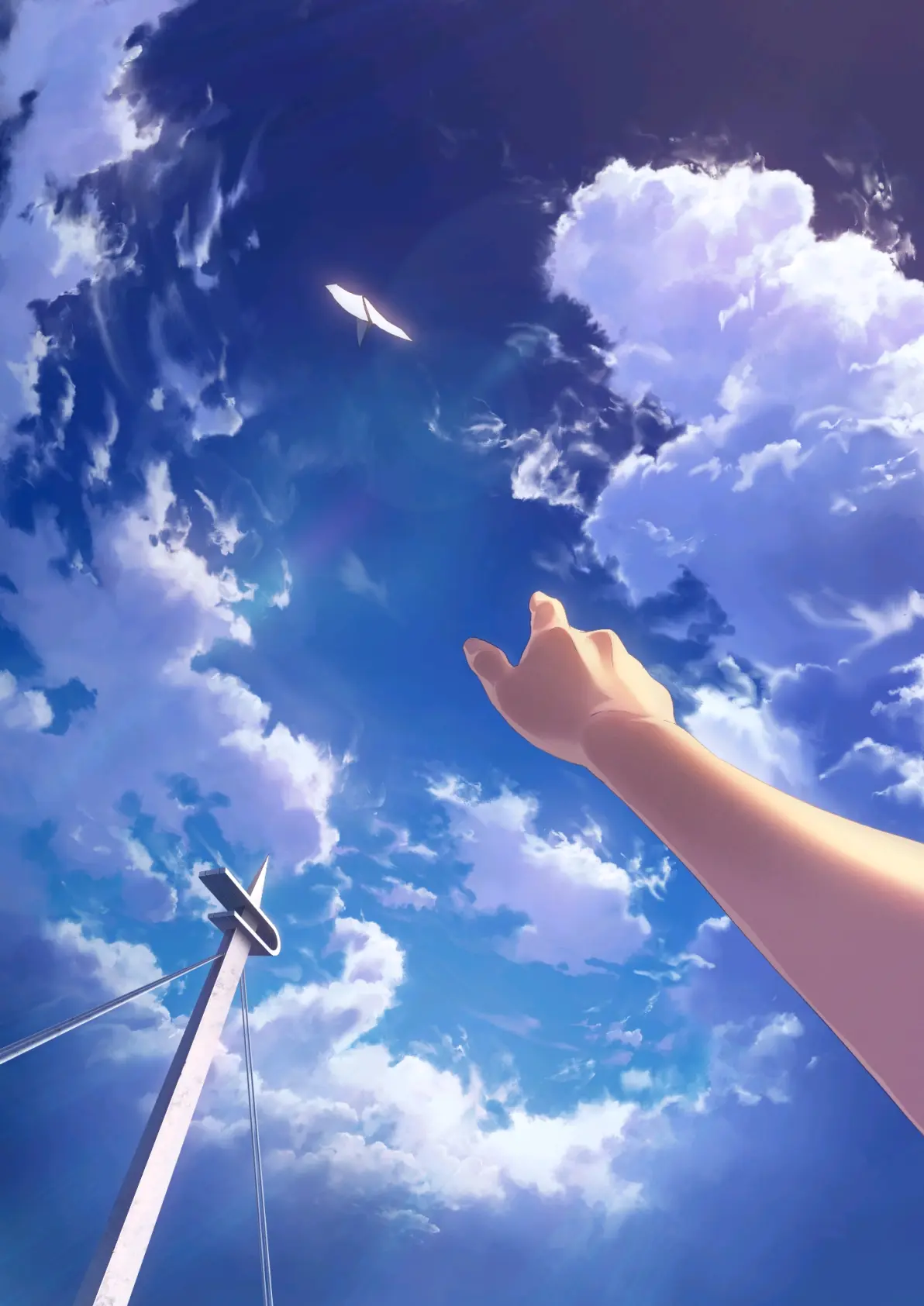 随风飞舞/纸飞机插画特辑