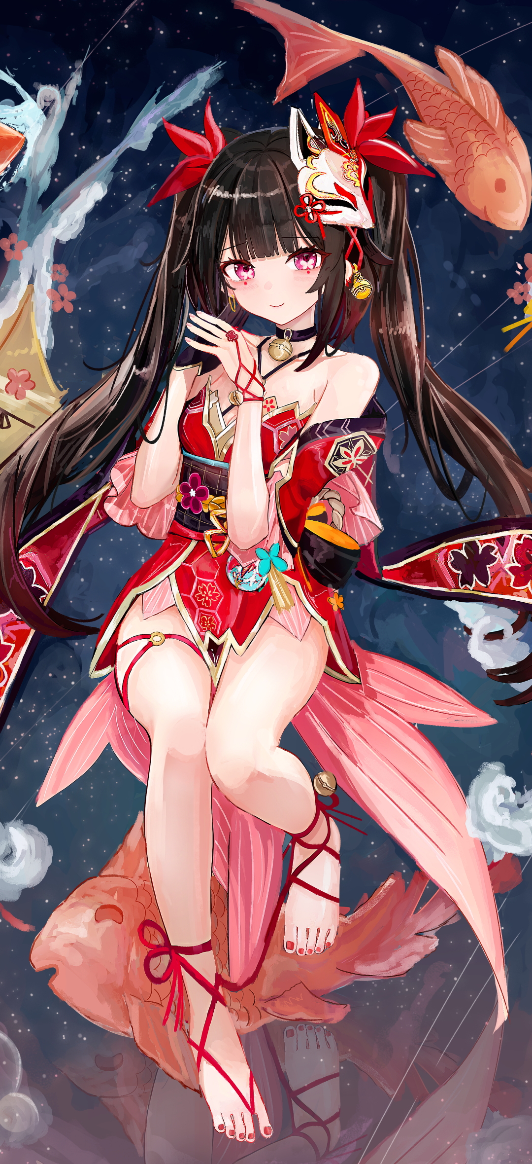 动漫壁纸 | 绝区零 薇薇安 伊芙琳 蔚蓝档案 调月莉音 星穹铁道 流萤插画美图推荐