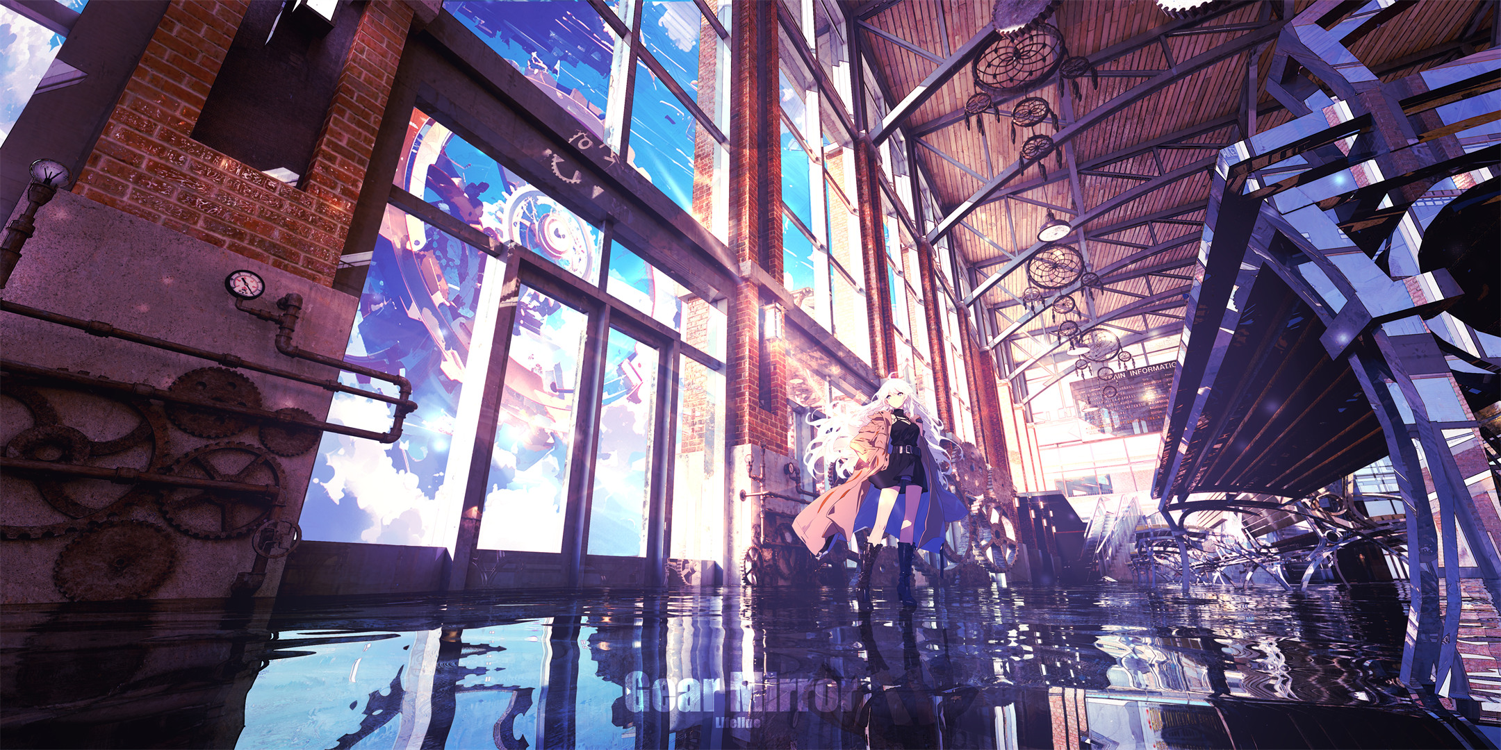 镜子里显示出来的永远只是真实的影像，而不是真实的自己