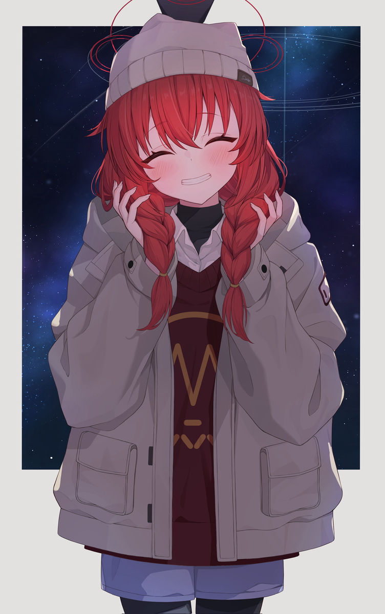 清纯可人/麻花辫女子插画特辑