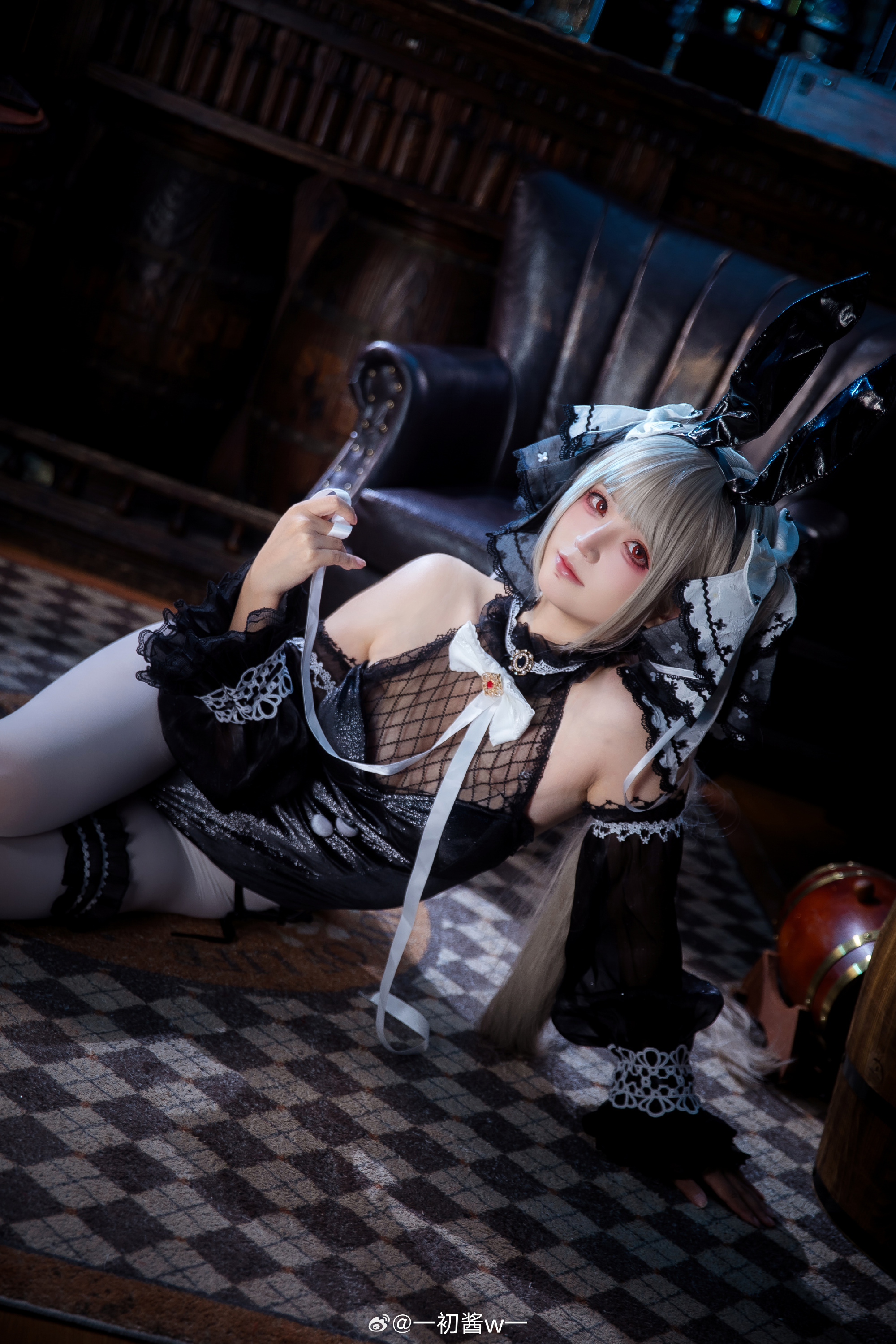 Cosplay｜来看两只兔兔🐰碧蓝航线 可畏@一初酱w一