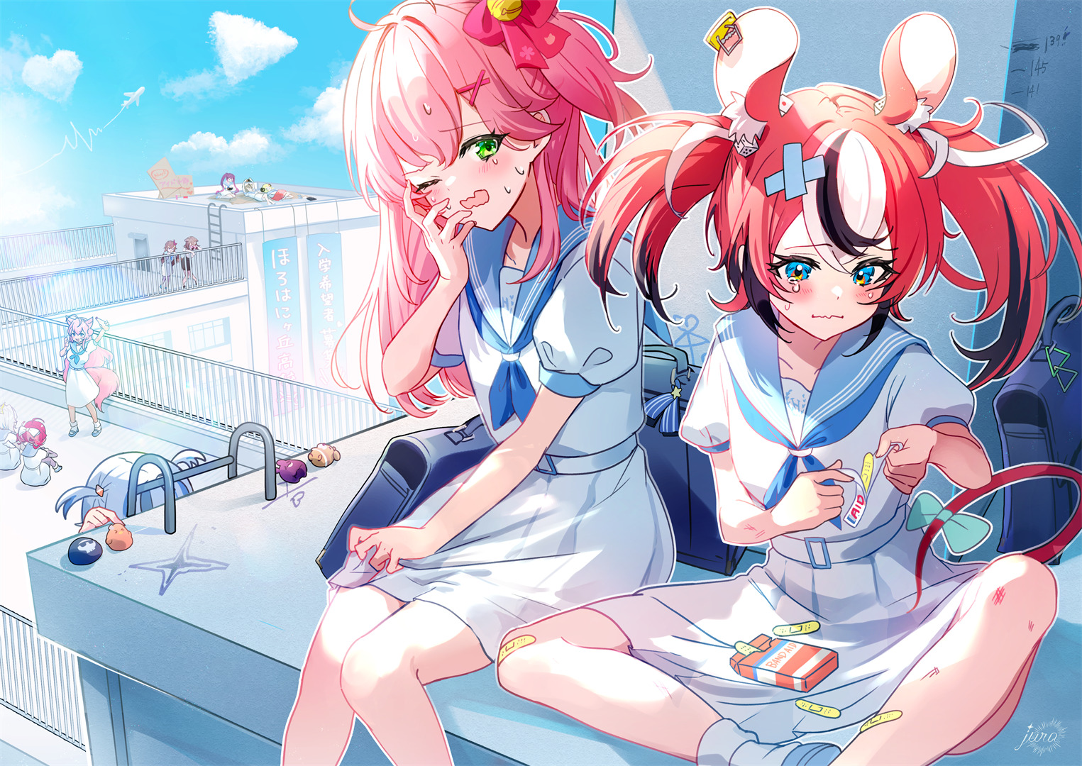 玫瑰和克莱因蓝，未曾谋面也终会相遇