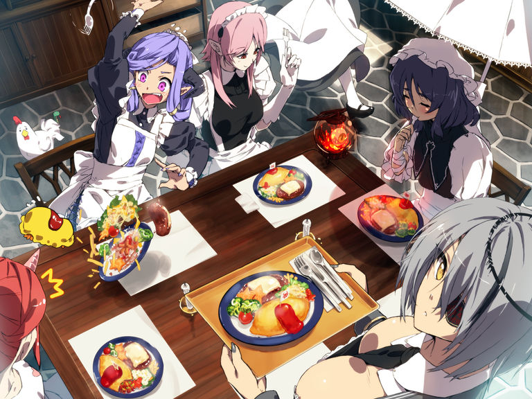 垂涎三尺♡ – 蛋包饭插画特辑