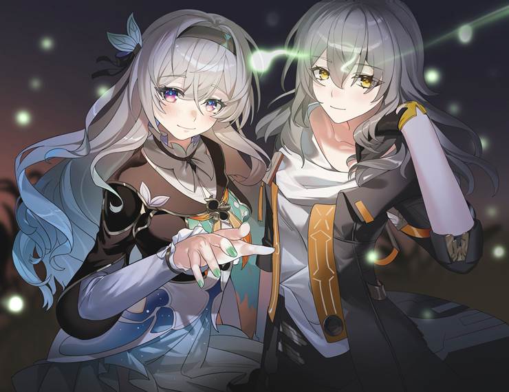 它迎着朝阳绽放《崩坏：星穹铁道》流萤插画壁纸图片