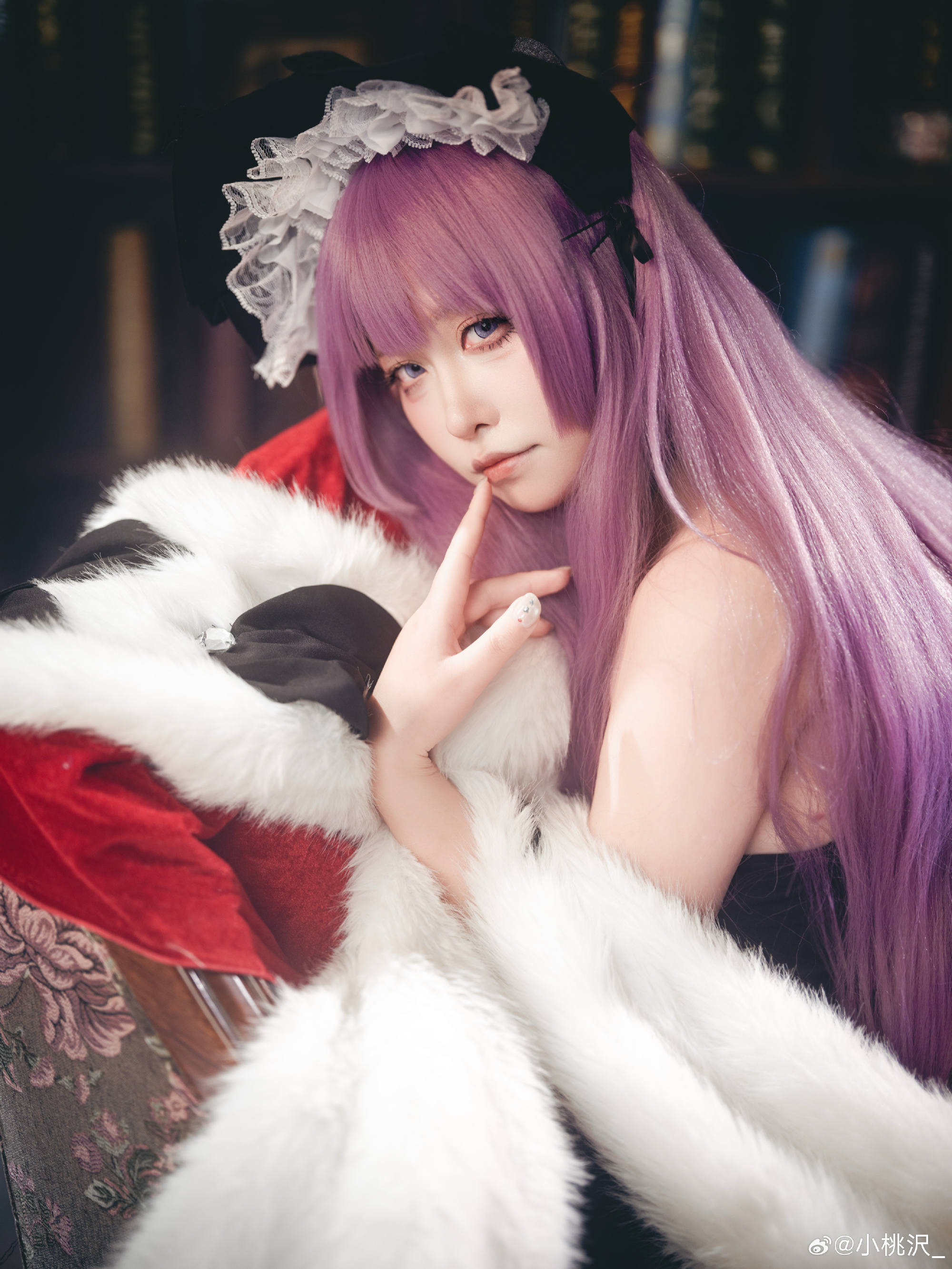 Cosplay｜塔什干·独属于你的邀约💜 碧蓝航线@小桃沢