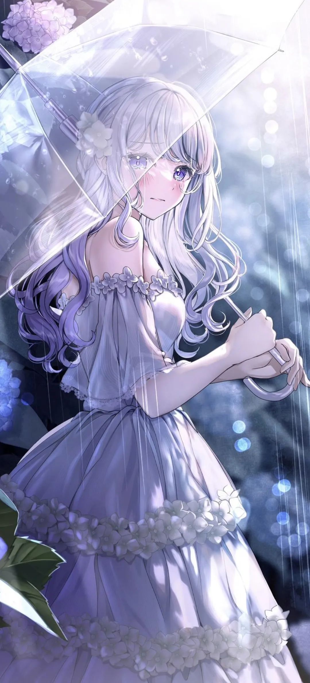 动漫壁纸 | 月光踮脚走过水面，带走你沉甸甸的叹息