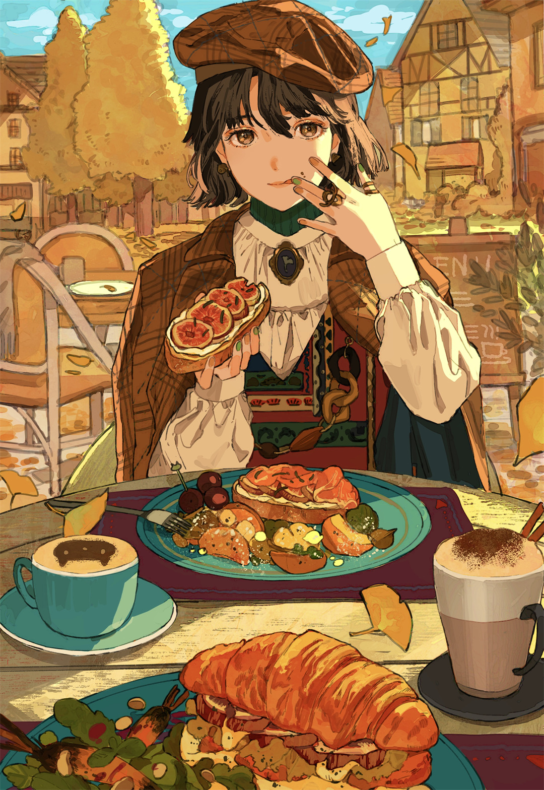 玫瑰和克莱因蓝，未曾谋面也终会相遇