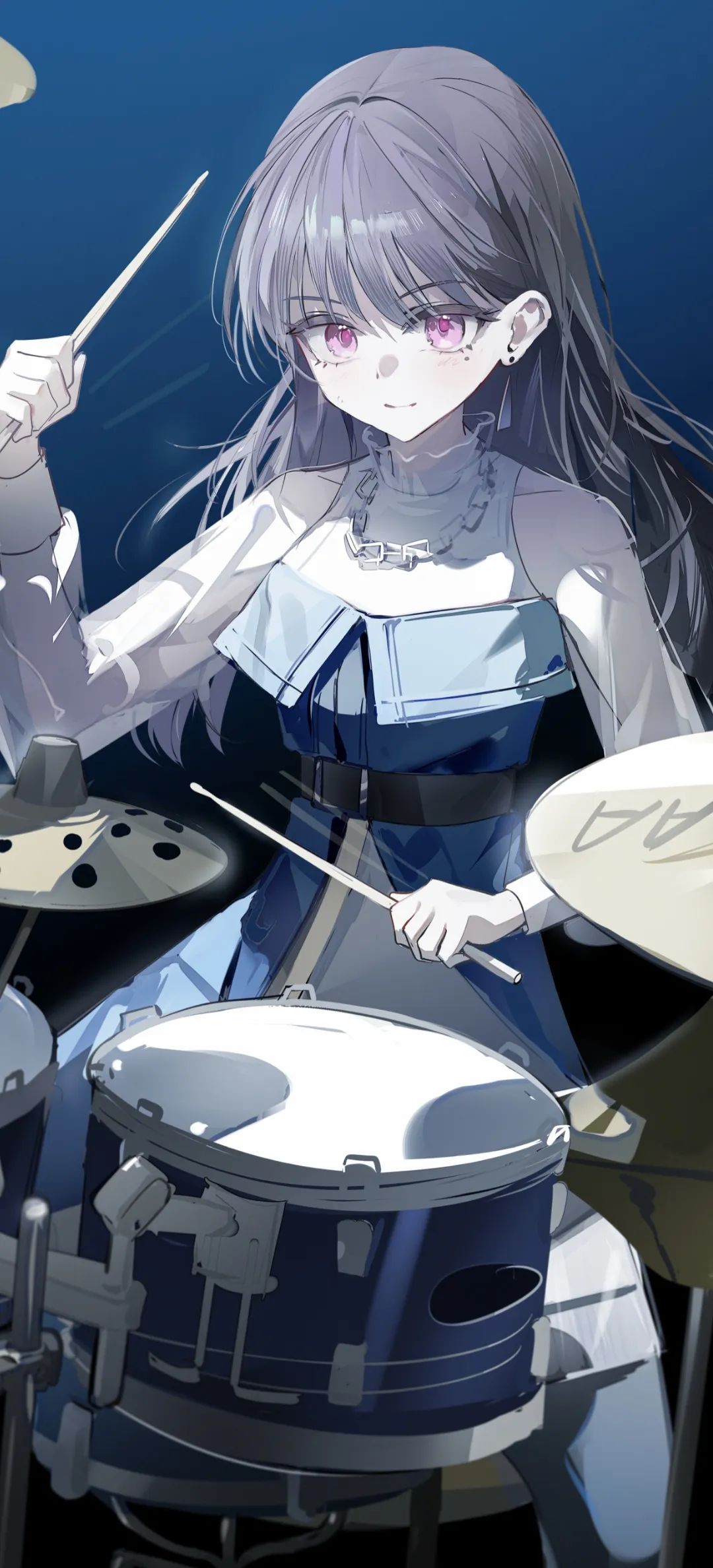 动漫壁纸 | 一瓣春色跌落，惊醒了沉睡的溪