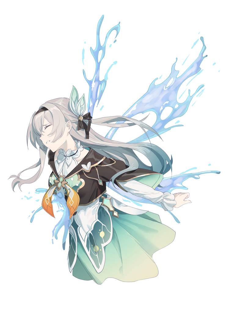 它迎着朝阳绽放《崩坏：星穹铁道》流萤插画壁纸图片