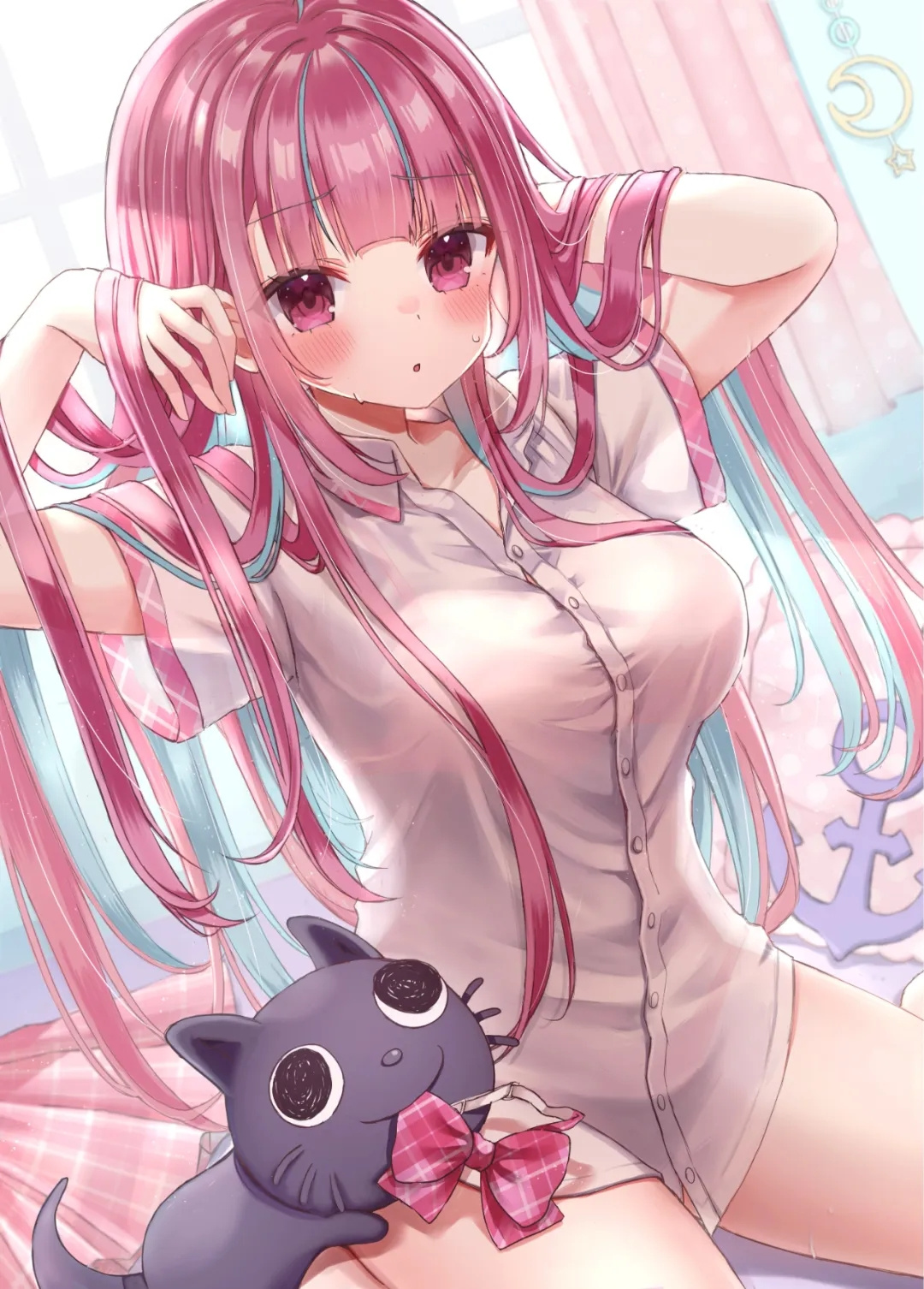 趁着靠近彼此的时刻，在暮色享受温柔的爱意。