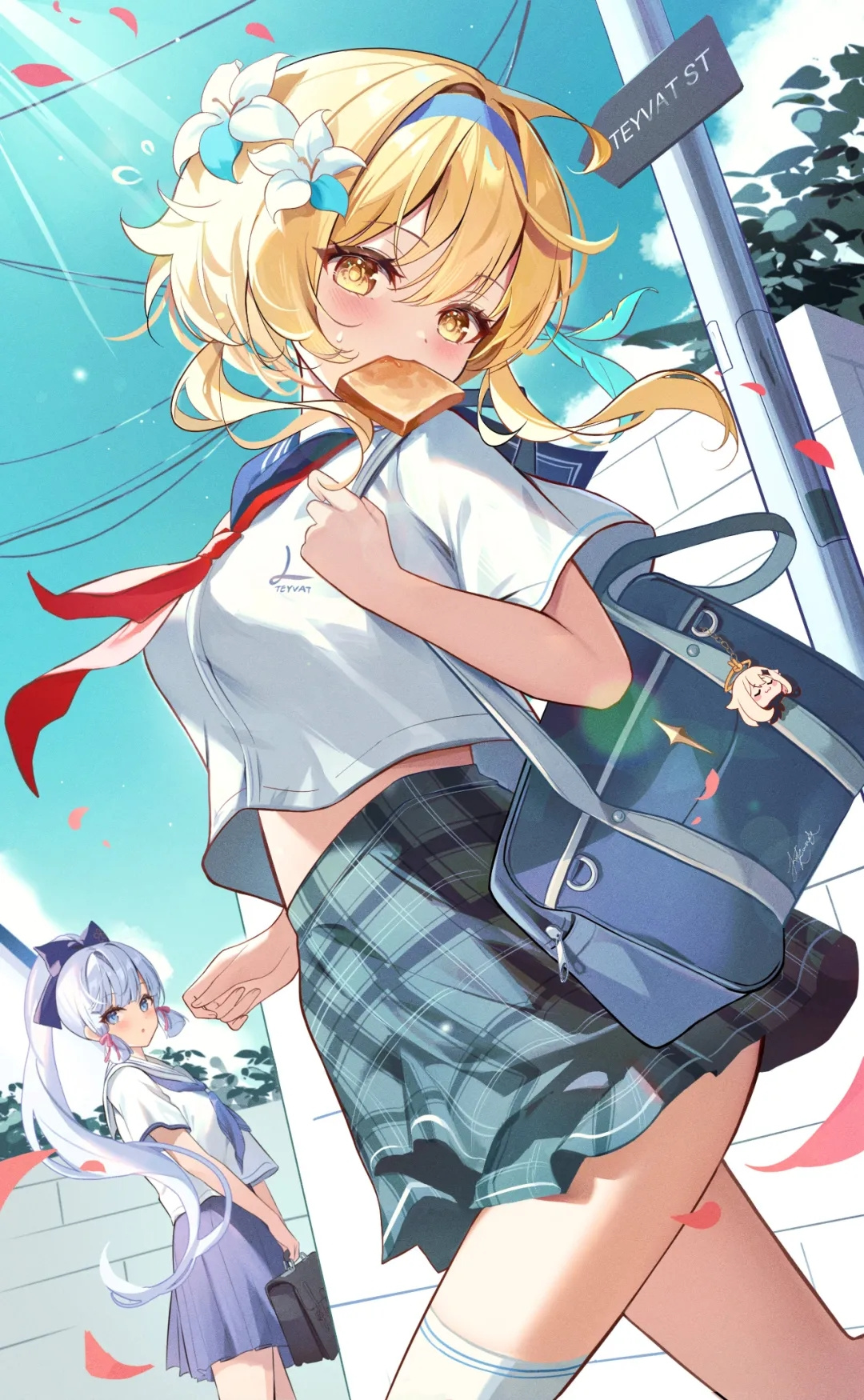 趁着靠近彼此的时刻，在暮色享受温柔的爱意。