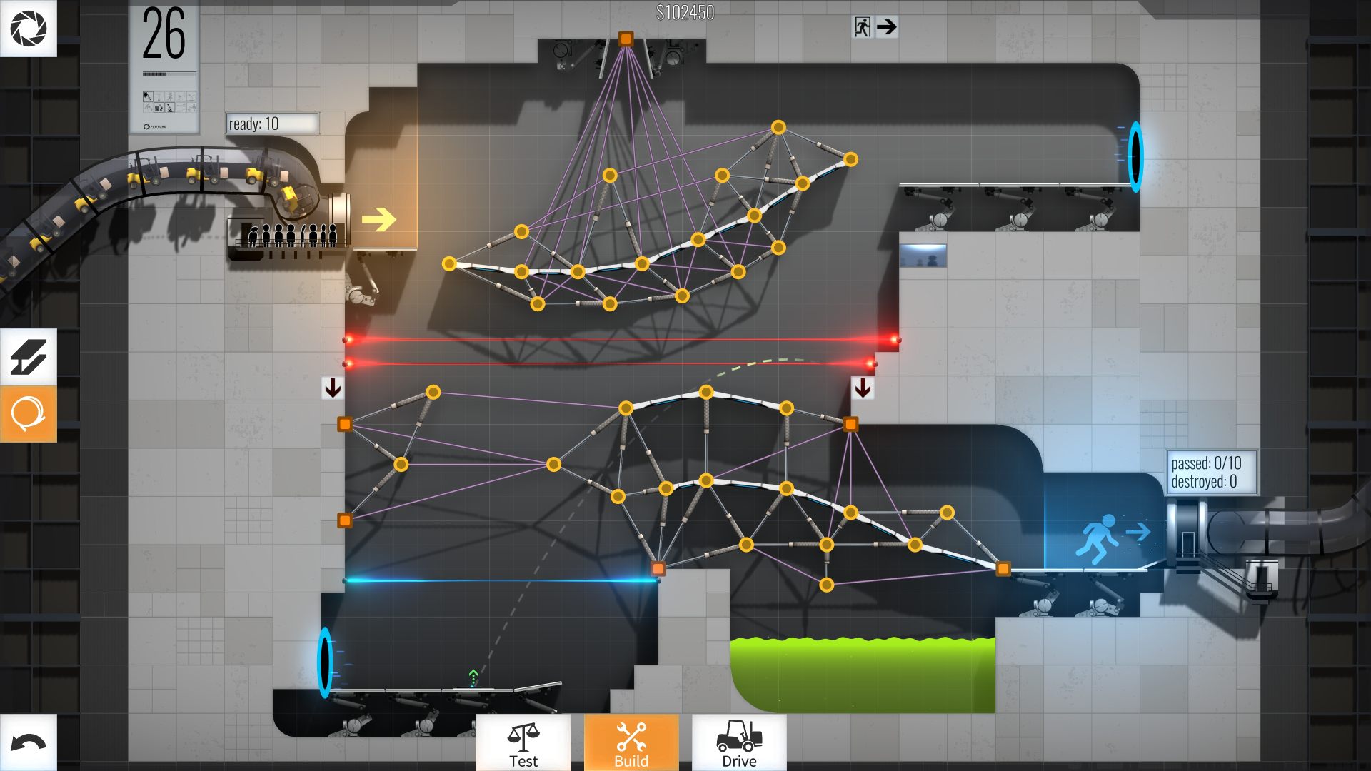 桥梁工程师传送门/Bridge Constructor Portal