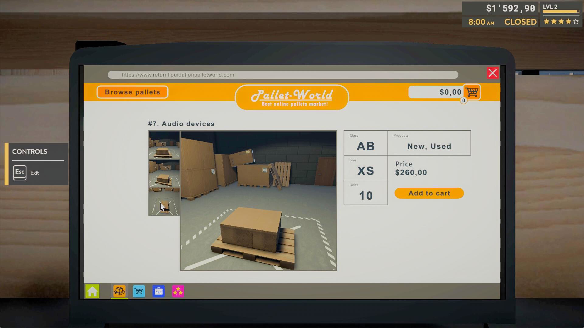 退货专卖店模拟器/Returns Outlet Simulator