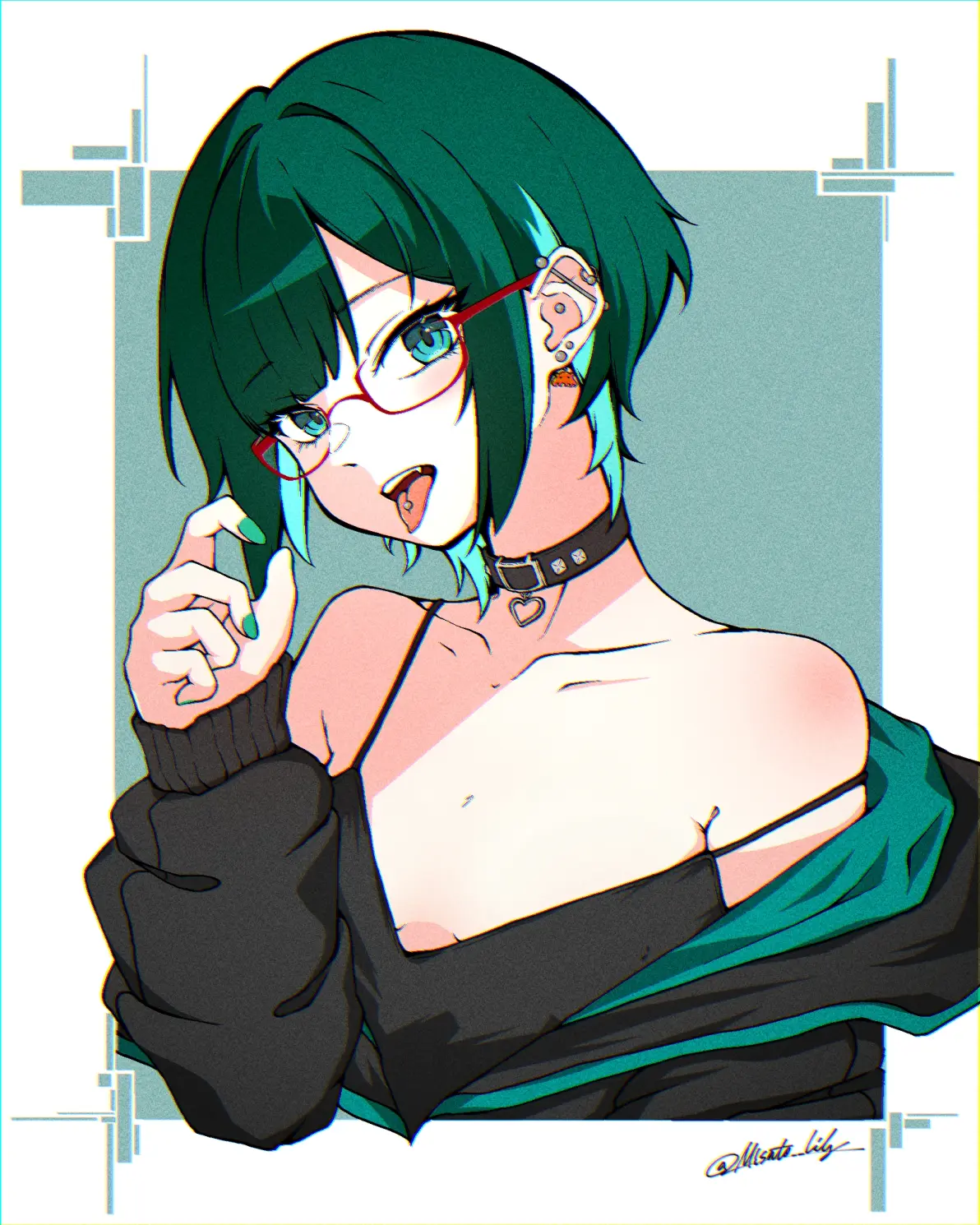 隐藏的魅力！ – 舌环插画特辑