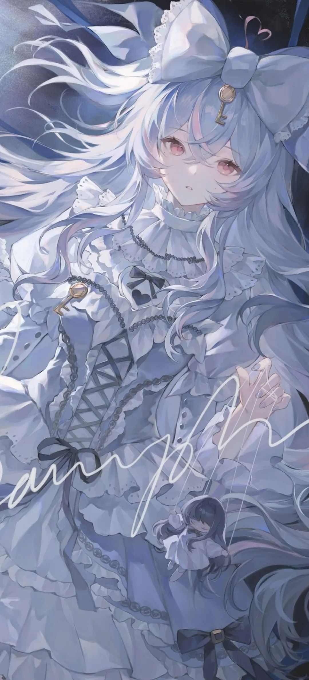 动漫壁纸 | 月光下，影子陪着我，一起数着星星