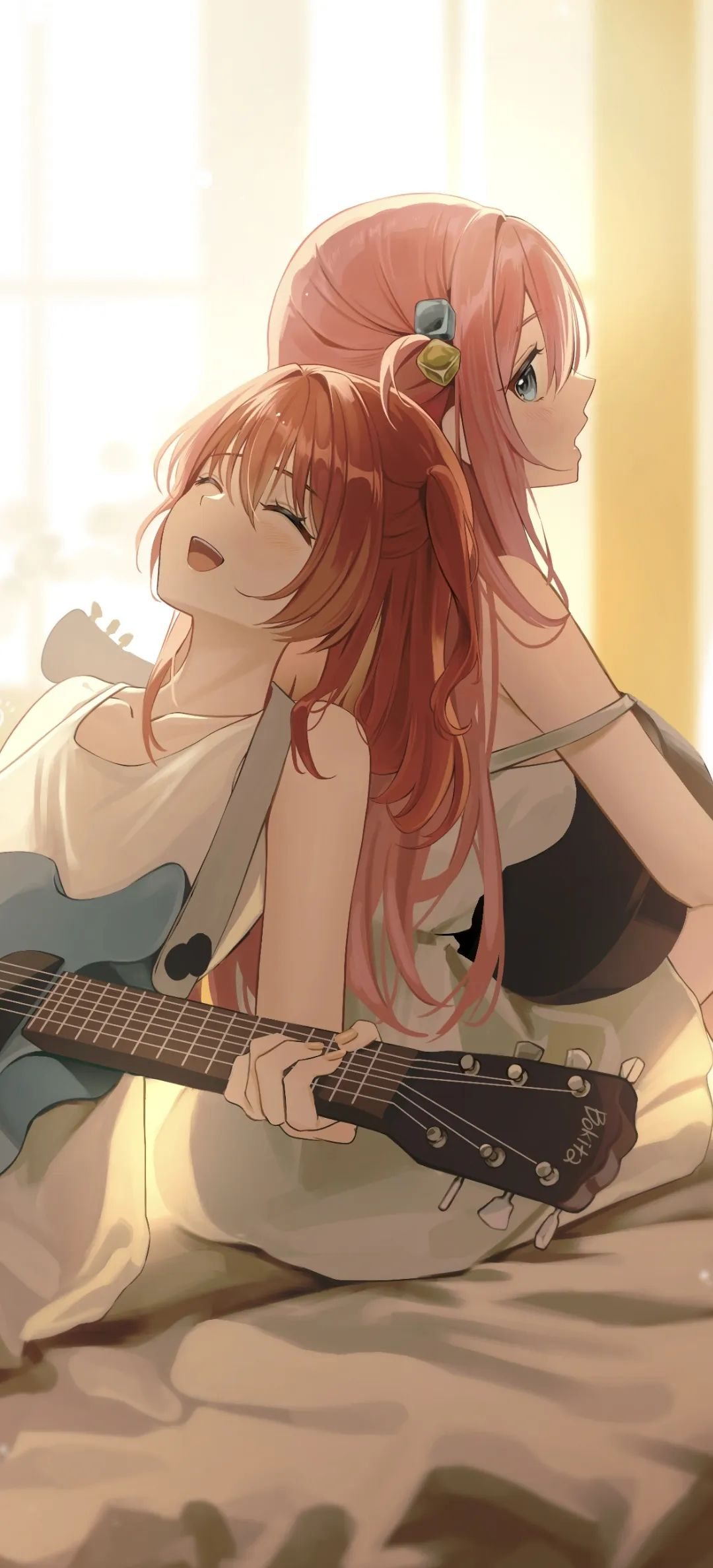 动漫壁纸 | 晚霞轻吻着炊烟，温柔了整个黄昏