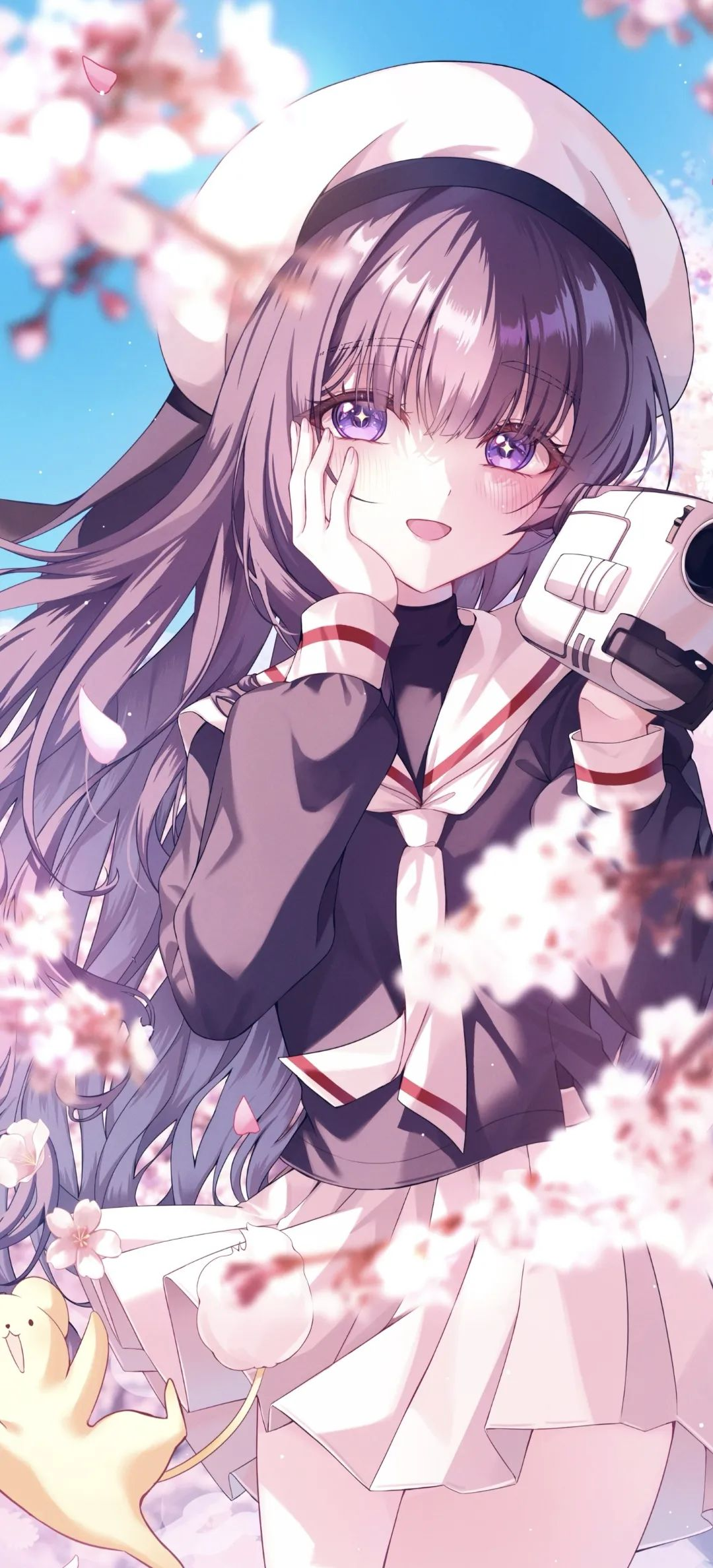 动漫壁纸 | 岁月的长河悠悠流淌，往事如花瓣般逐水飘零