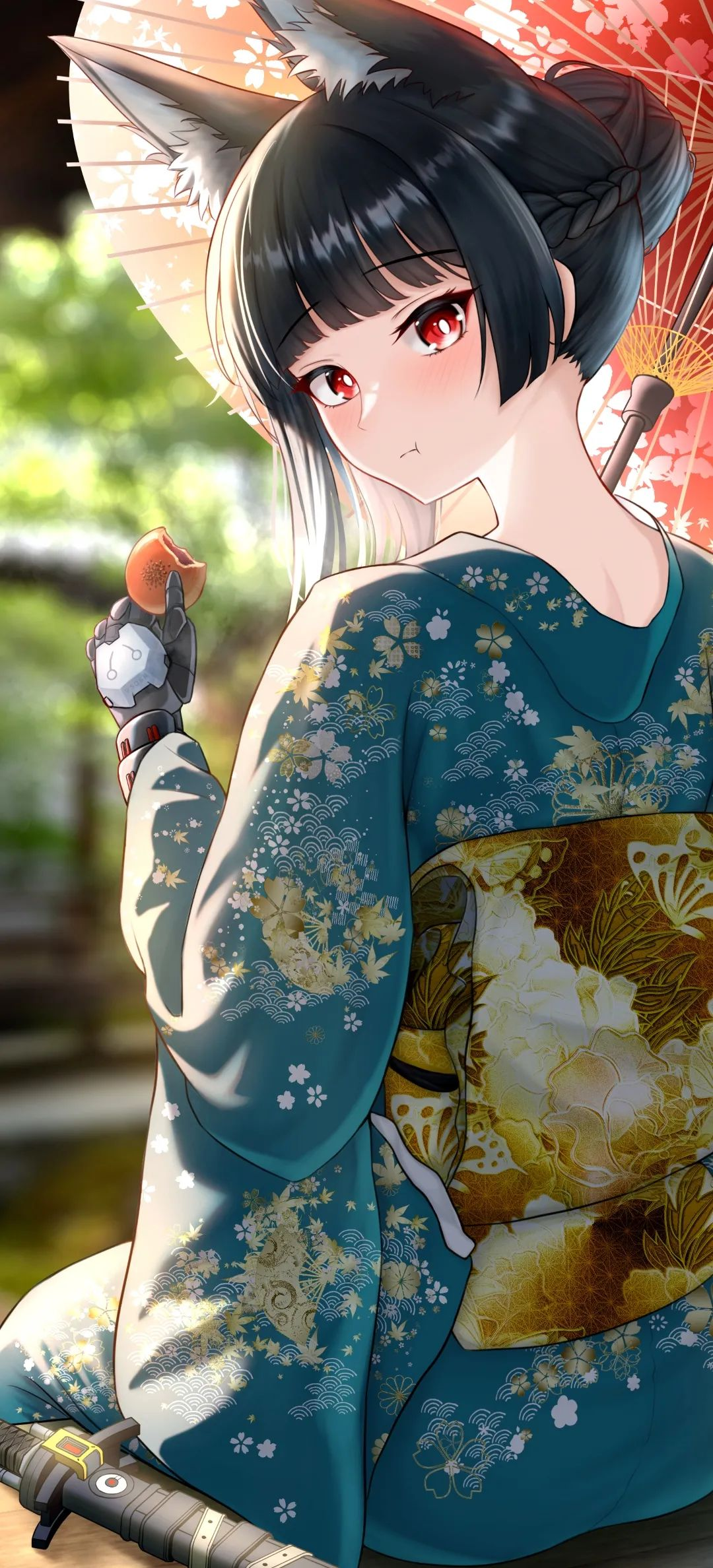 动漫壁纸 | 岁月的长河悠悠流淌，往事如花瓣般逐水飘零