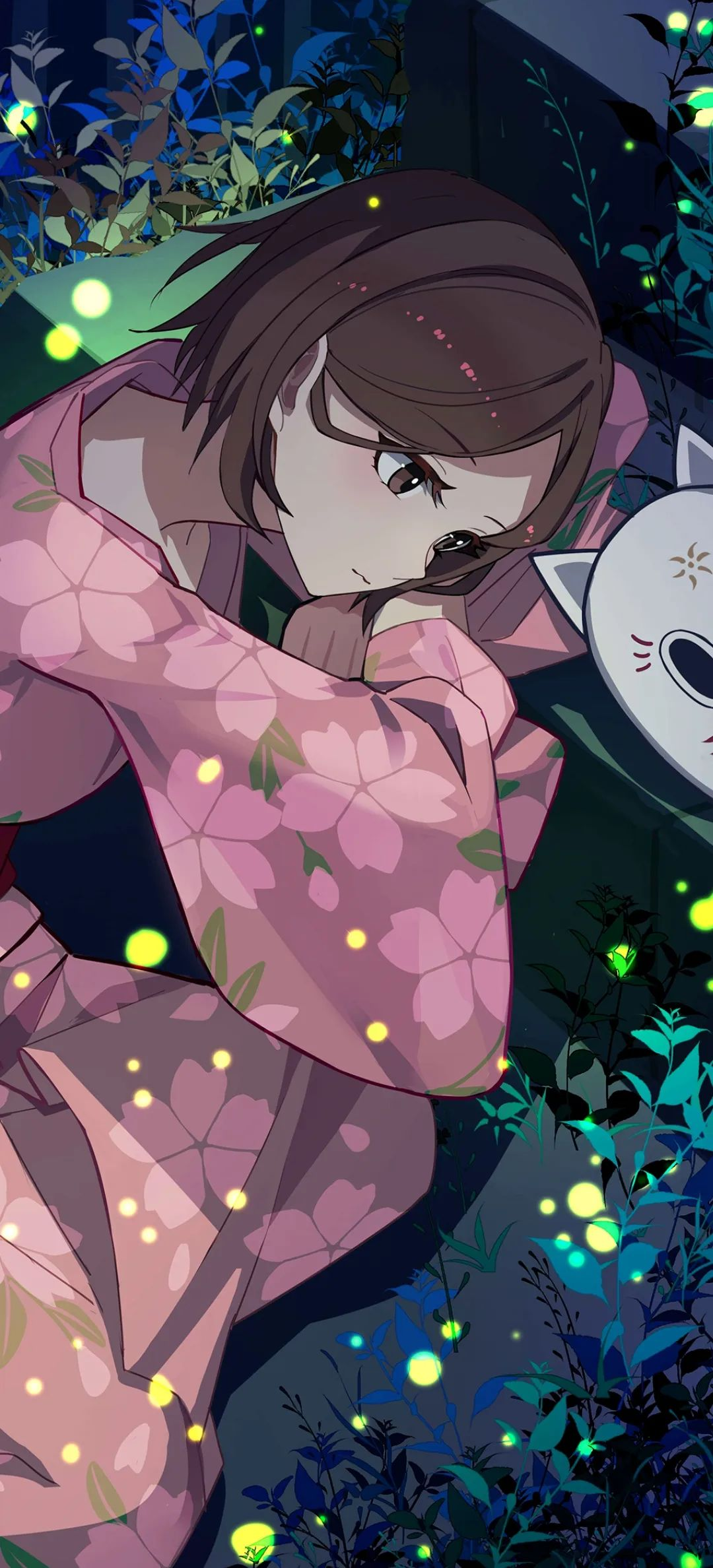 动漫壁纸 | 蒲公英飞远了，说：想念会变风的形状来看你