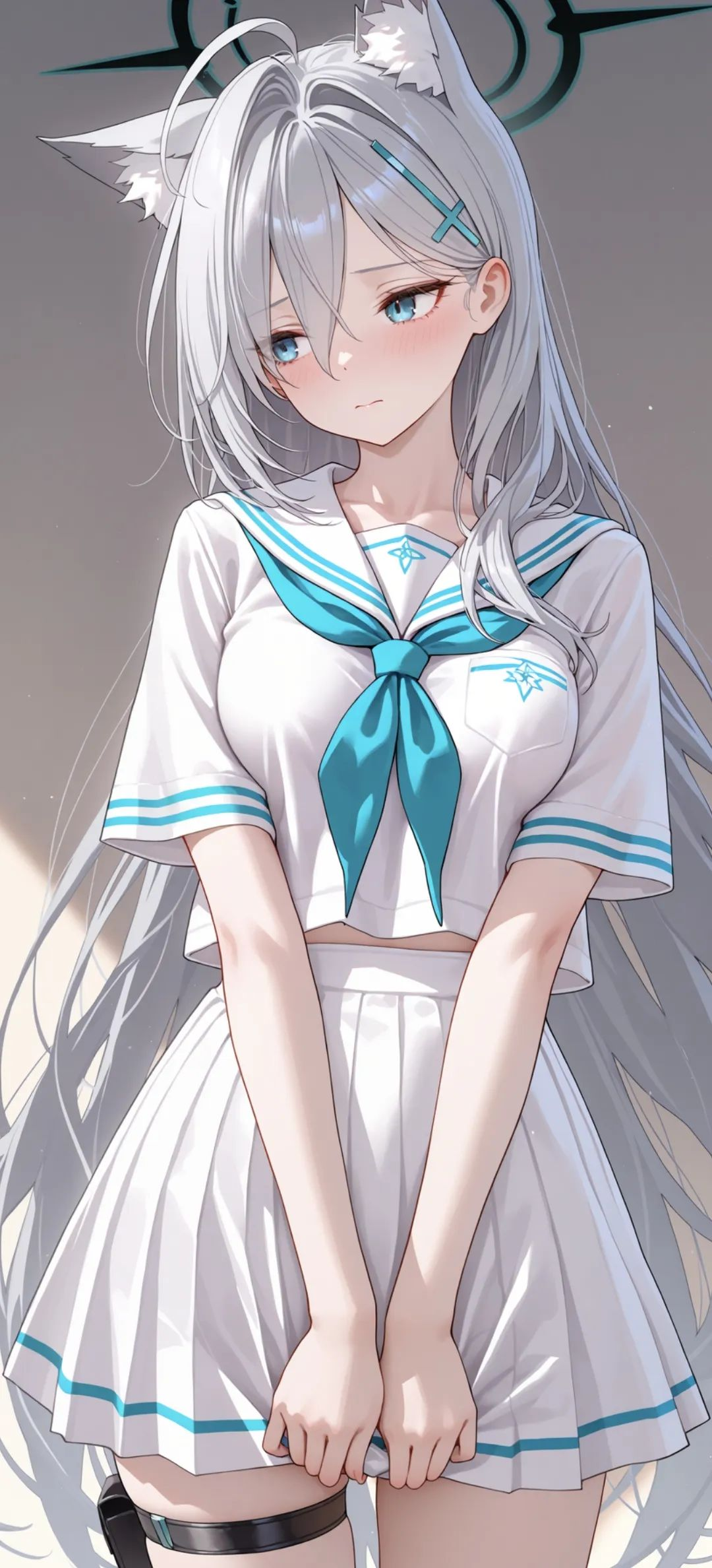 动漫壁纸 | 松烟墨染尽山河，独留白处是你眉眼轮廓