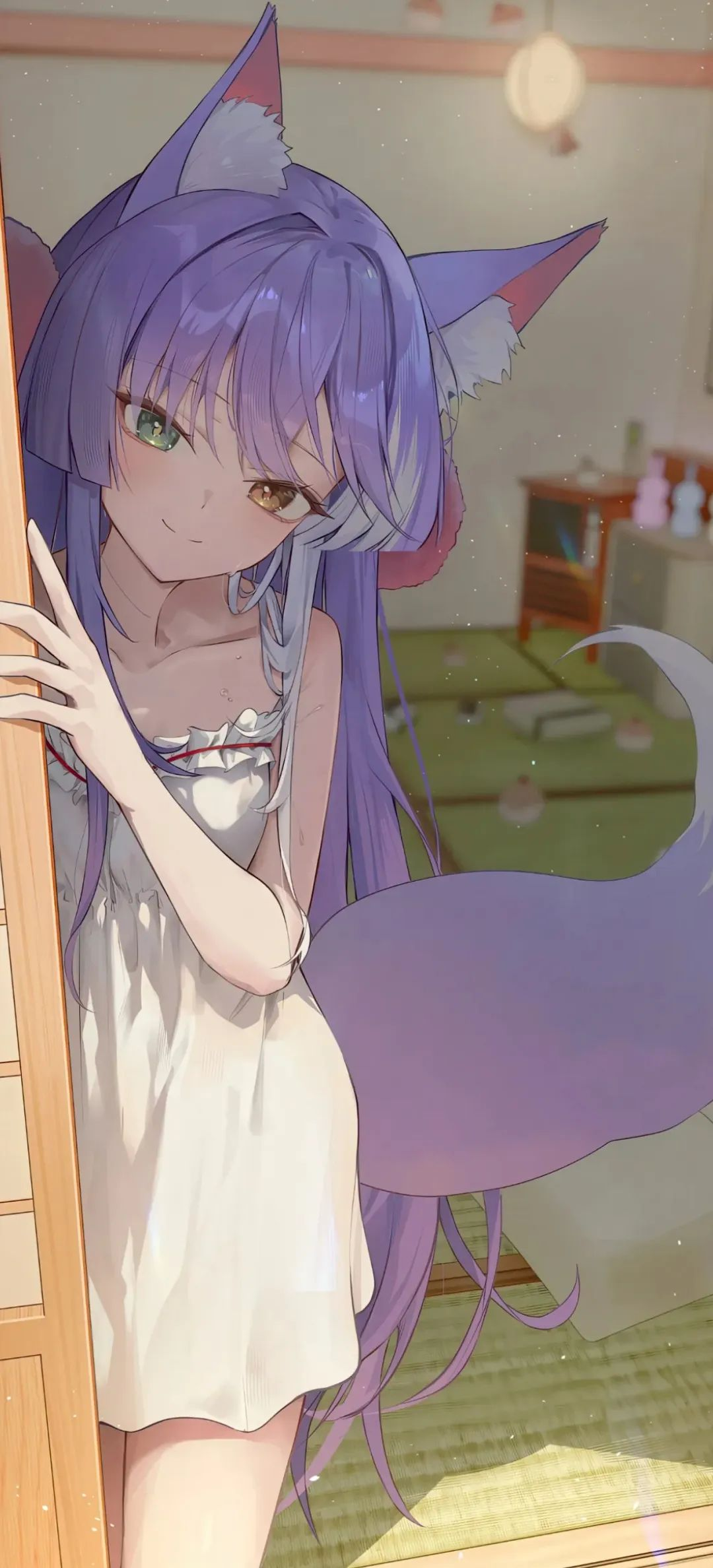 动漫壁纸 | 松烟墨染尽山河，独留白处是你眉眼轮廓