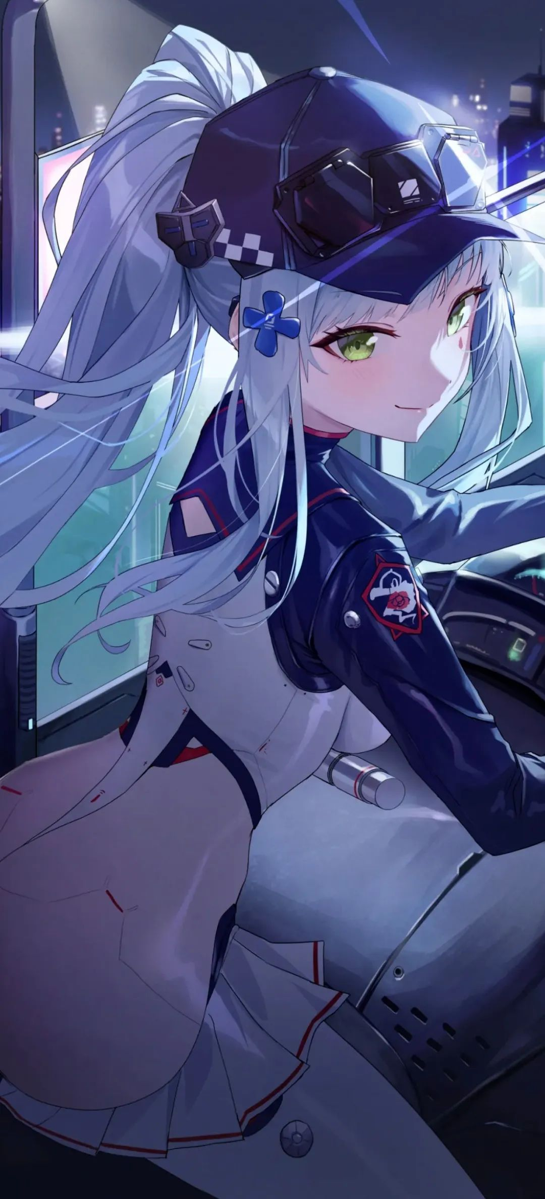 动漫壁纸 | 松烟墨染尽山河，独留白处是你眉眼轮廓