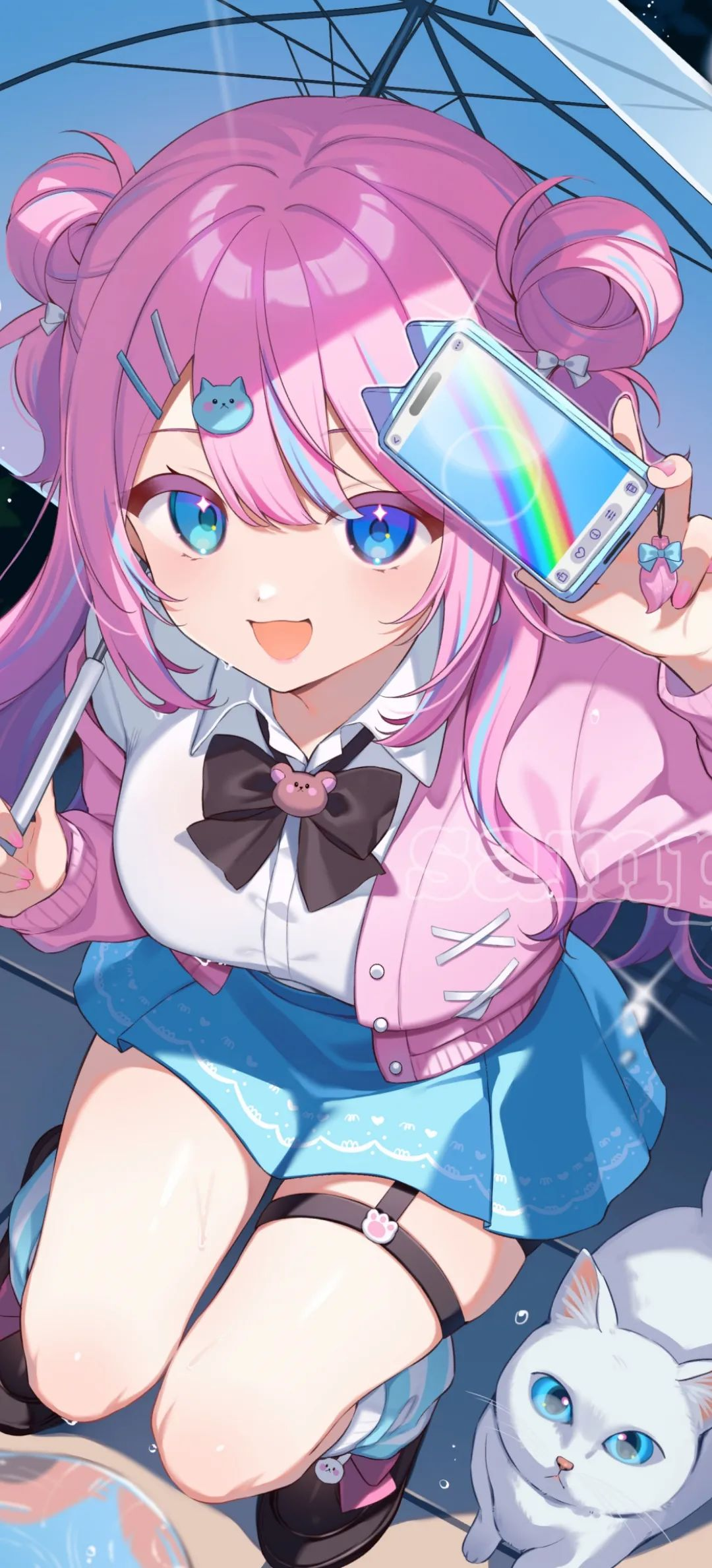 动漫壁纸 | 夏日的烟火，短暂却绚烂，提醒着珍惜当下