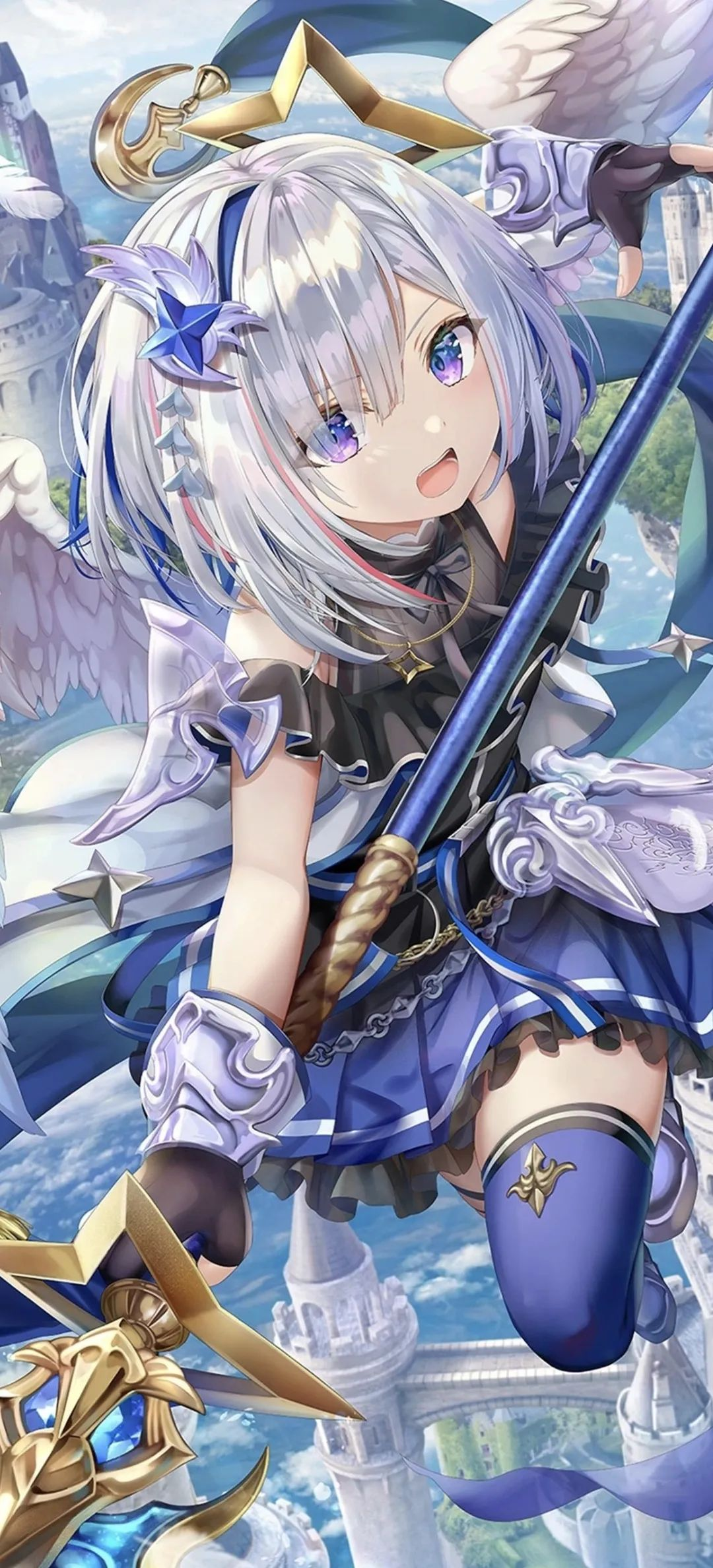 动漫壁纸 | 冰镇西瓜的凉意，顺着舌尖漫成星河