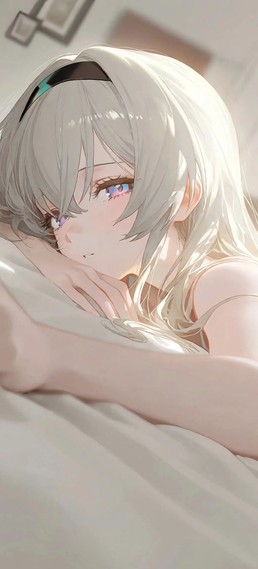 动漫壁纸 | 雨滴坠入心湖，漾开无声的温柔回响