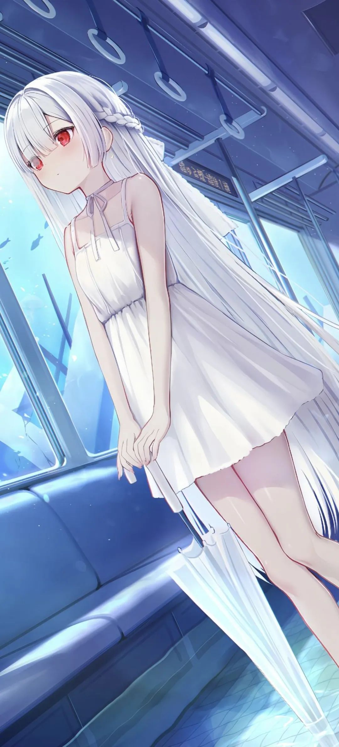 动漫壁纸 | 雨滴坠入心湖，漾开无声的温柔回响