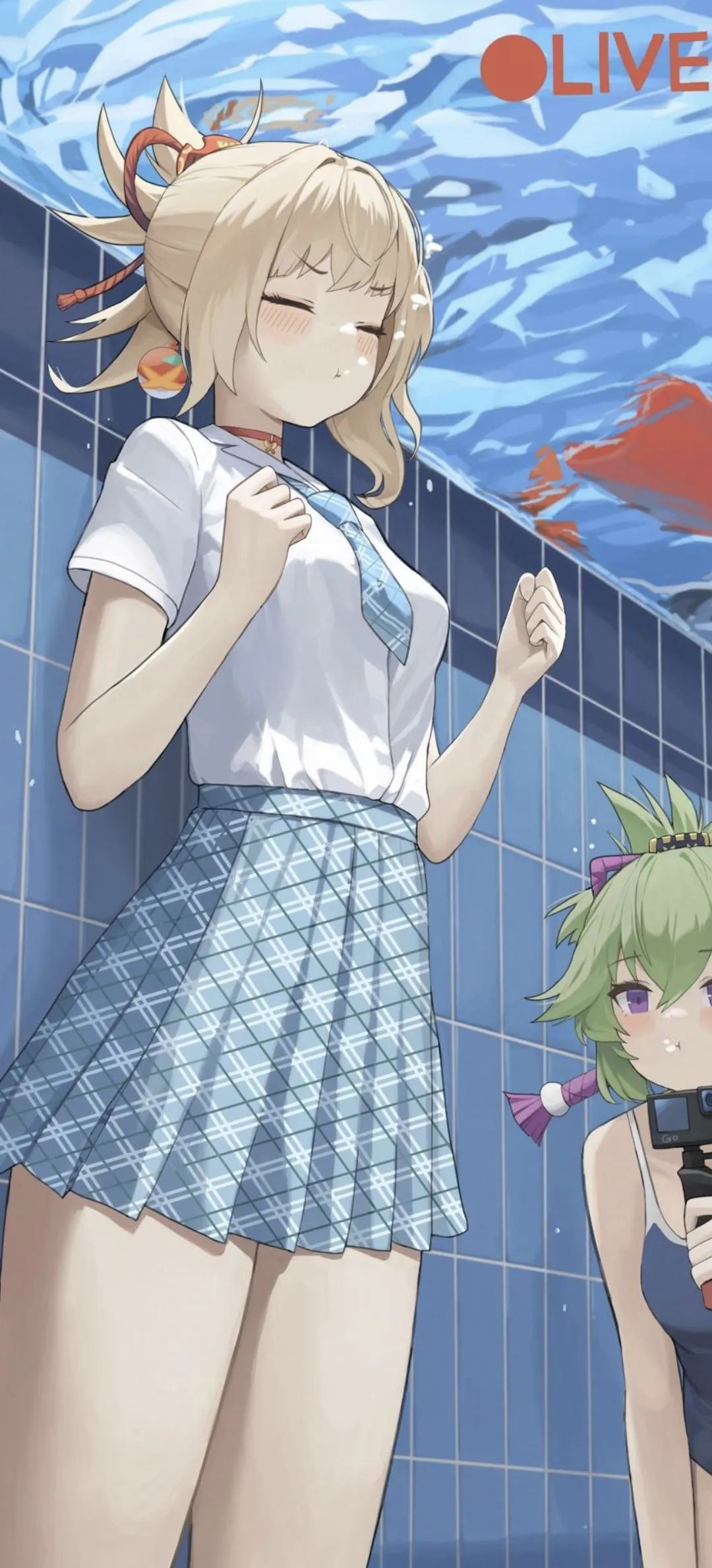 动漫壁纸 | 雨滴坠入心湖，漾开无声的温柔回响