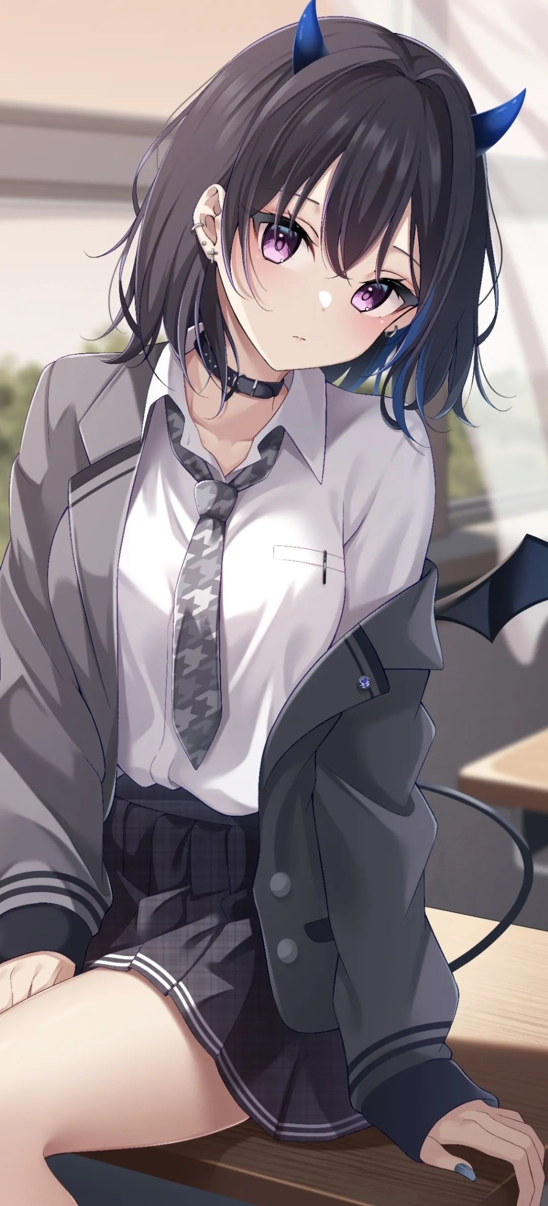 动漫壁纸 | 花影漫过窗，时光轻轻晃成糖