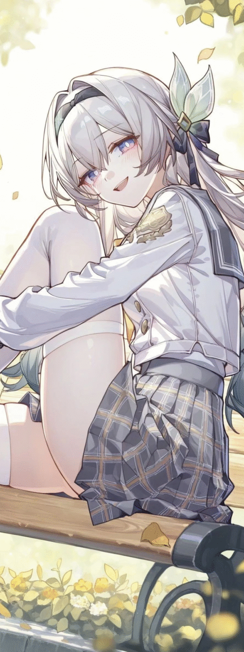 动漫壁纸 | 松烟墨染尽山河，独留白处是你眉眼轮廓