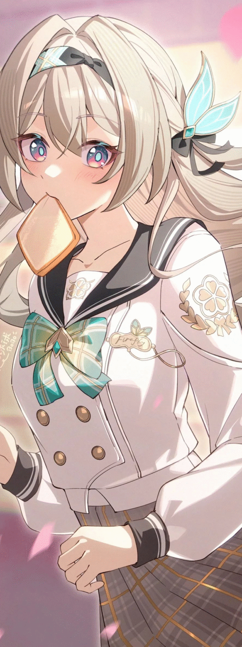 动漫壁纸 | 夏日的烟火，短暂却绚烂，提醒着珍惜当下