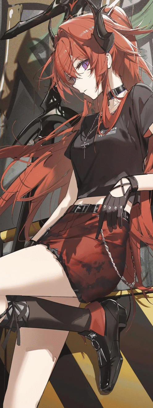 动漫壁纸 | 乌云被风揉碎，散成天边淡紫色的絮