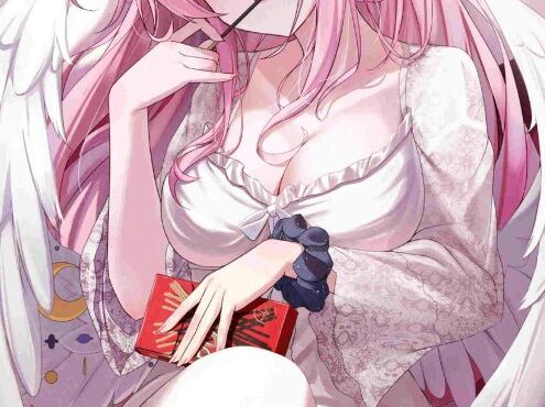 韩国画师Arch的插画作品可爱萌妹子插画壁纸图片素材作品合集