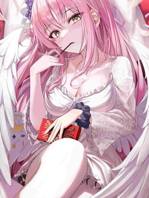 韩国画师Arch的插画作品可爱萌妹子插画壁纸图片素材作品合集