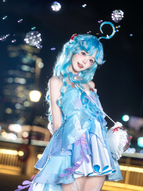 Cosplay｜王者荣耀 哇 朵朵为了打破次元壁有多拼！@聪明鯊鯊万