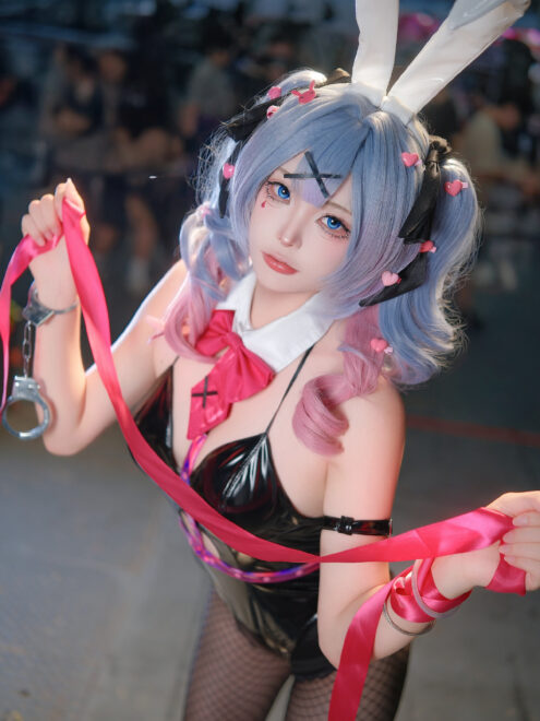 Cosplay｜兔子洞 初音未来@重生之我要毁灭世界