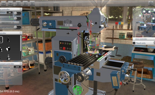 铣削机模拟器/Milling machine simulator